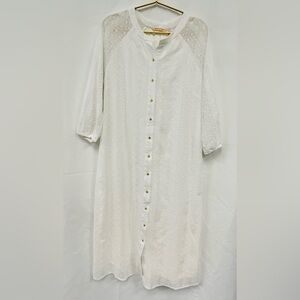 Soft Surroundings, dress/white